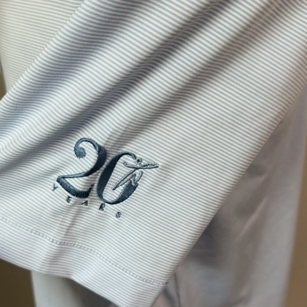 NWT Peter Millar Crown Sport Jubilee Performance Summer Comfort Polo Sz M - Picture 4 of 5